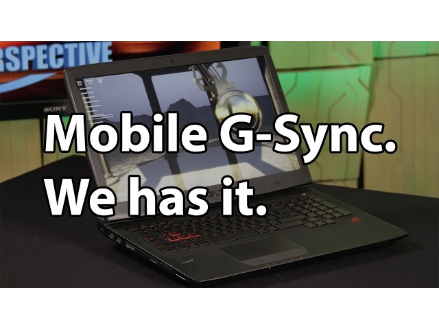 Mobile G-Sync Confirmed and Tested with Leaked Alpha Driver