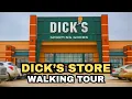 DICK S Sporting Goods Store Tour 4K No Talking Walking Tour