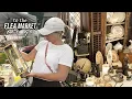 To The Flea Market We Go Huge Antique Festival Shop with Us Vintage Primitives Styled Haul
