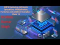 MIPS Exploring Arithmetic Operations Multiplication Factorial and Addition Examples - Class 13