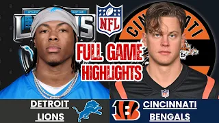 Detroit Lions vs Cincinnati Bengals Full Highlights 1st-2nd-QTR Aug 13 2026 NFL Preseason