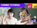 p5 js Coding Tutorial Interactive Bridge with Bouncing Balls matter js ml5 js