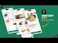 Create a Modern Grocery Delivery App UI Design in Figma Full Tutorial