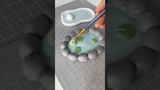 air dry clay trinket trays