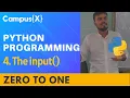 Input function in Python Python Tutorial