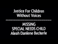 Missing Child Aleah Beckerle