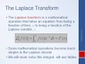 System Dynamics and Control Module 3 - Mathematical Modeling Part I