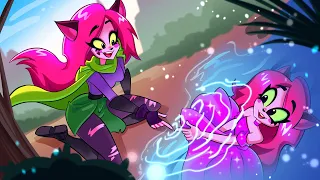 My Twin Sister in Another Dimension | Animated Magical Episodes by Teen-Z