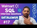Walmart SQL Interview Questions SQL Interview Questions Walmart SQL Interview Data Analyst
