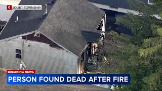 Body found after house fire extinguished in Joliet Township s say