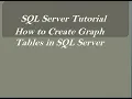 How to Create Graph Tables in SQL Server