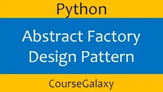 Abstract Factory Design Pattern In Python