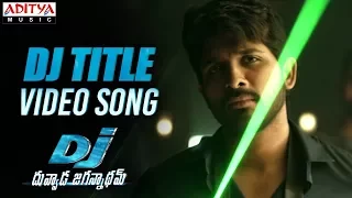dj saranam bhaje bhaje full videosong dj duvvada jagannadham allu arjun dsp hits aditya music