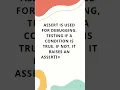 Python assert Statement Explained