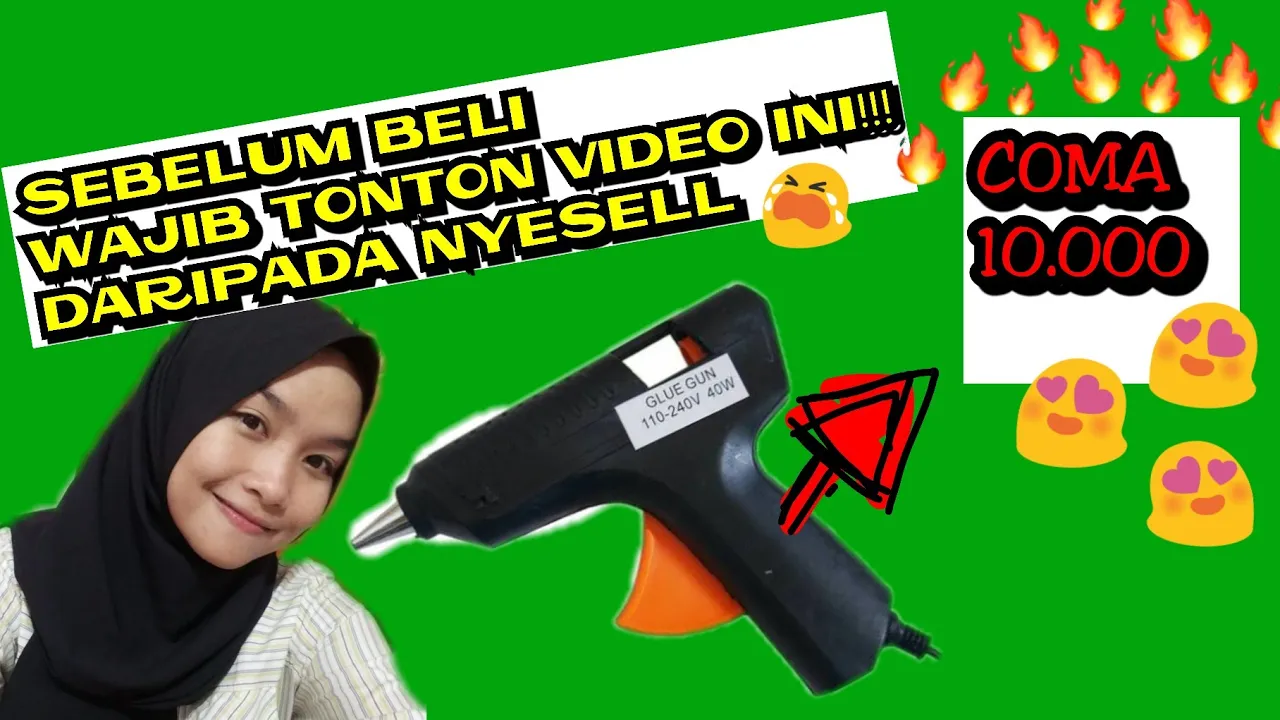 GAK NYESEL BELI INI!  UNBOXING LEM TEMBAK GLUE GUN JOYKO GG-850. 