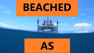 SAILING Sailboat Runs AGROUND – Ep 88