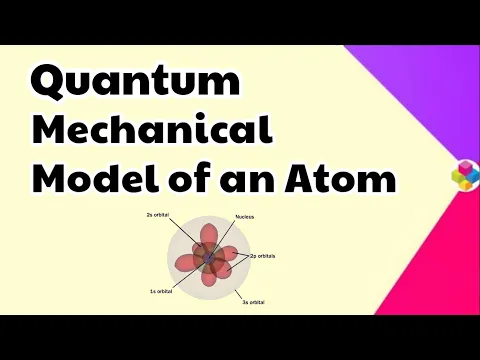 Quantum Mechanical Model of an Atom Structure of Atom Class 10th 11th Science - Chemistry video for Grade 11
