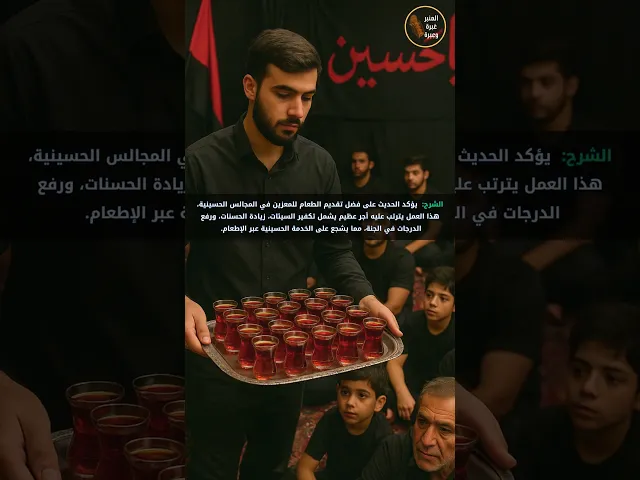 ⁣فضل الإطعام في المجالس الحسينية       #المنبر_عَبرة_وعِبرة  #الاطعام #الخدمة_الحسينية #كامل_الزيارات