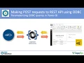POST data to REST API URL in Power BI - Use JSON XML ODBC Driver for Web API Files Part 6 of 6