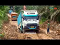 Lagu Gokil ‼️ Sitangan Besi Jadi Andalan Ketika Truk Batubara Fuso Oren, Isuzu Giga Dan Hino Tak Berdaya