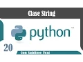 Cursos Python - Metodos de la Clase String