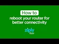 How to reboot your Ziply Fiber router