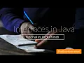 interfaces in java lecture in part 1