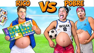 RICO VS POBRE NA COPA DE FUTEBOL GRÁVIDOS (Episódio 82)