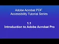 1 1 Introduction to Adobe Acrobat PRO