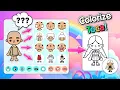 Diy Toca Boca coloring pages How to draw character Toca life world Coloring book
