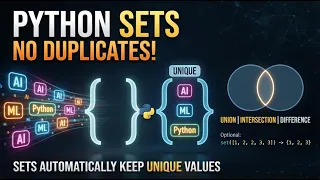 Python Data Structures Sets Explained with Examples