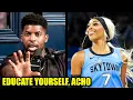 Emmanuel Acho Gets SHUT DOWN Publicly Humiliated by WNBA Star