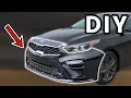 DIY 2019 - 2021 Kia Forte Front Bumper Removal How to Remove Kia Forte Front Bumper Cover