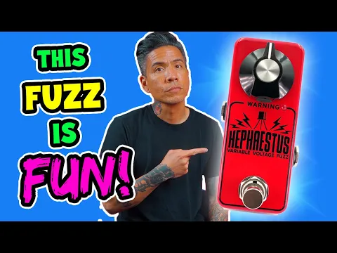 New Pedal: Mythos Hephaestus Mini Variable Voltage Fuzz