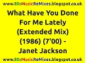 Download Lagu What Have You Done For Me Lately (Extended Mix) - Janet Jackson | 80s Club Mixes | 80s Club Music