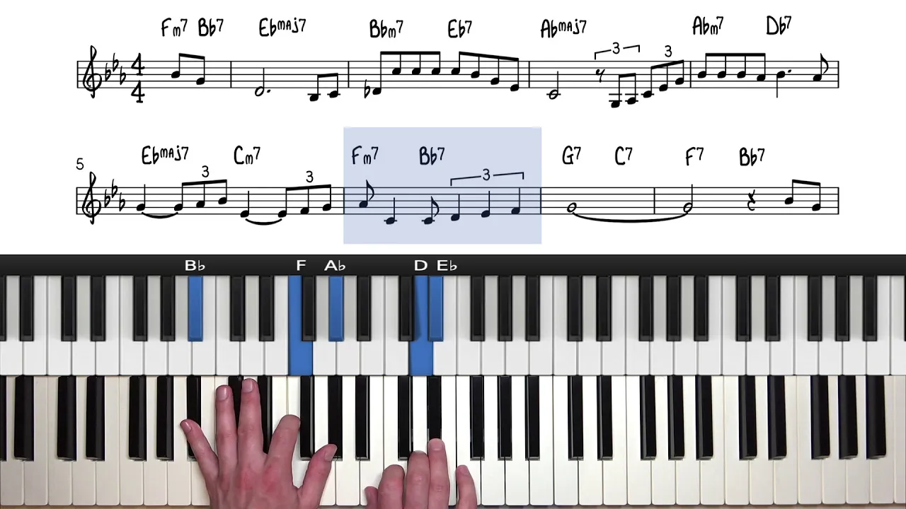 Upper Structure Triads for Jazz Piano: Altered Dominant Voicings