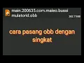 Download Lagu cara pasang obb dengan singkat