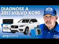 2017 Volvo XC90 - DTC P0171 System Too Lean Bank 1