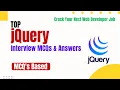 Top jQuery Interview Questions MCQs Crack Your Next Web Developer Job Creative Nexus