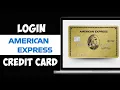 How To Login American Express Corporate Card Online 2024