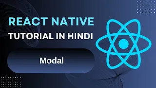 React Native Modal Step by step hindi tutorial