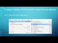 IBM WebSphere and Bottom Up SOAP Web services