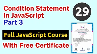 Condition Statement in JavaScript Part 3
