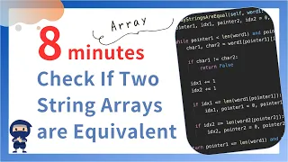Check If Two String Arrays are Equivalent - LeetCode