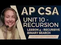 AP CSA - Unit 10 Recursion