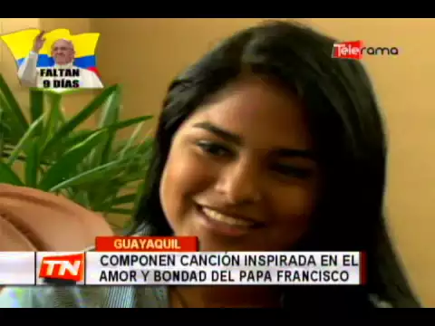 Componen canción inspirada en el amor y bondad del Papa Francisco