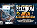Selenium Java with AI - New Training batch Telugu