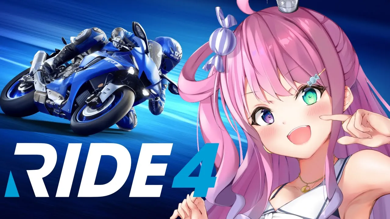 【 RIDE4 (PS5) 】バイクかっ飛ばすのらあああ！ぶぅんぶぅん！【姫森ルーナ/ホロライブ】