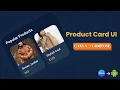 ReWear Shopping App Product Card UI Canva to Jetpack Compose Android Studio Tutorial