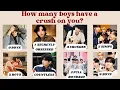 How Many Boys Secretly Like You Personality Quiz quizgalaxtopia
